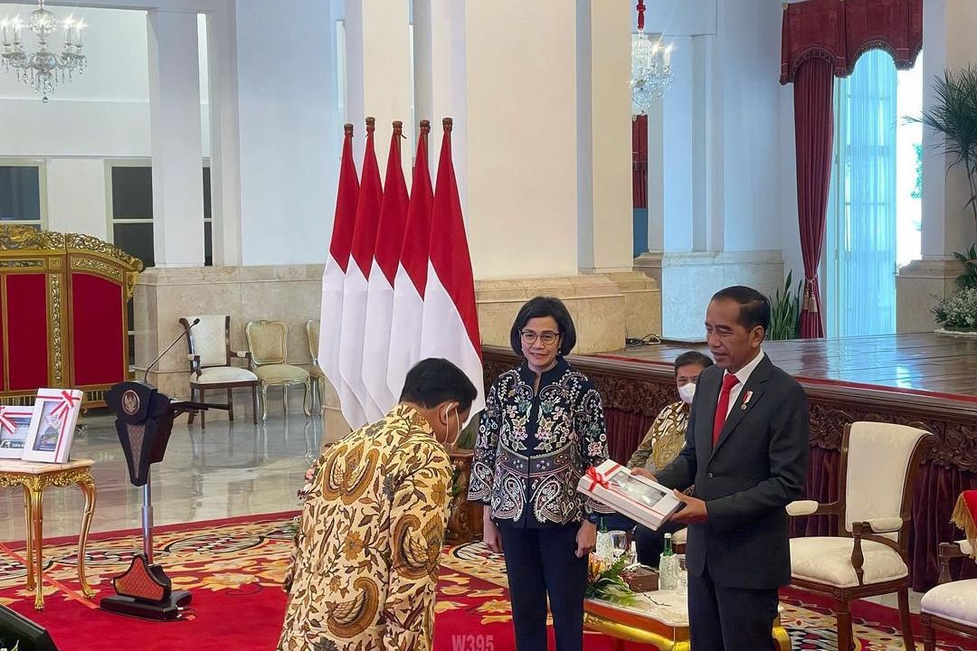 Kementeriannya Sangat  Baik Dalam Penganggaran, Prabowo Terima DIPA 2023 dari Presiden