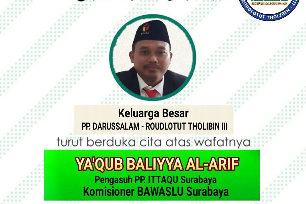 Kena Tifus, Diabet dan Covid-19, Komisioner Bawaslu Surabaya Meninggal Dunia
