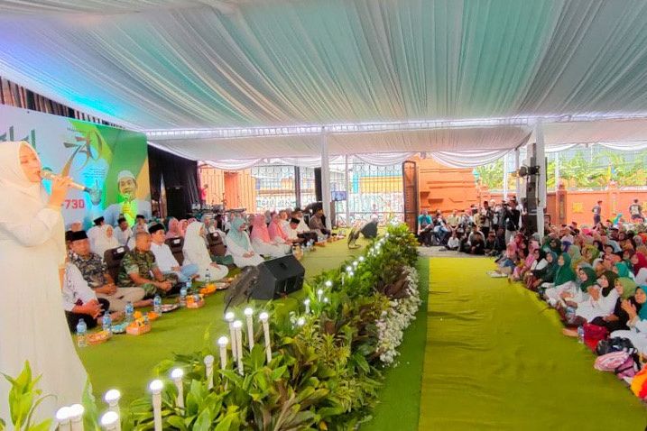 Meriahkan HUT Kabupaten Mojokerto ke-730, DPRD Gelar Pengajian dan Doa Bersama