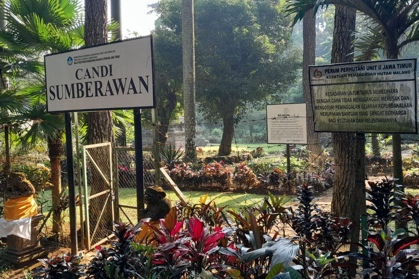 Melepas Penat Sembari Mandi di Candi Sumberawan Singosari Malang