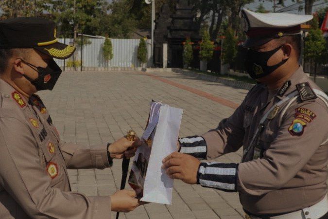 Keren, Anggota Polantas di Gresik Ini Sembilan Kali Donor Plasma Konvalesen