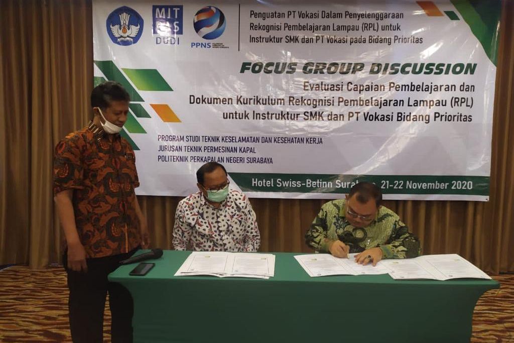 PPNS Jalin Kerjasama dengan Dunia Industri, Siapkan SDM Lebih Kompetitif