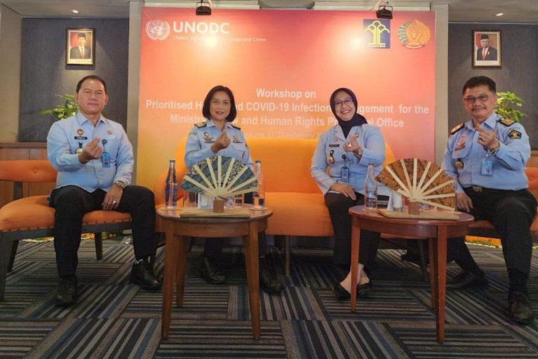 Ditjenpas-UNODC Beri Penguatan Peningkatanan Terhadap 33 Kadivpas