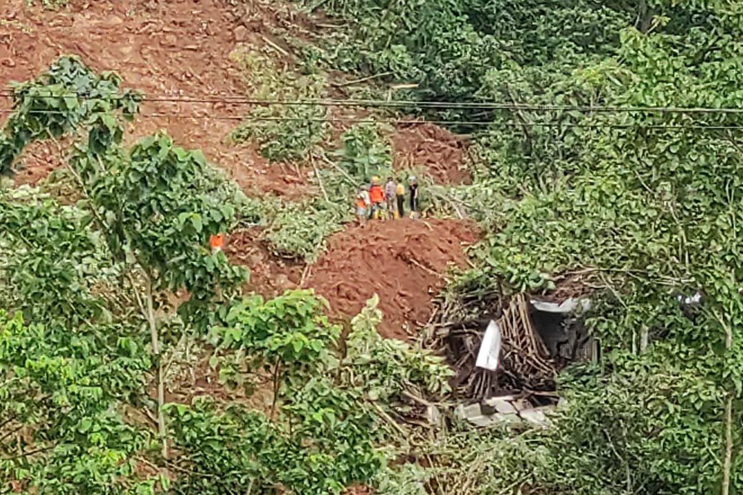 Longsor di Nganjuk Empat Orang Korban Ditemukan, Dua Meninggal