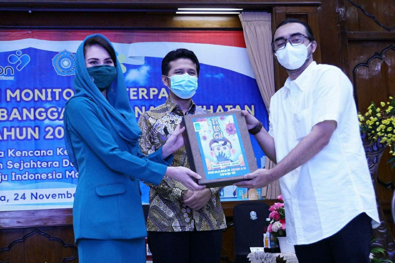 Gandeng Dinkes Jatim, Dosen ITS Ciptakan Permainan Kartu Bertema Pencegahan Covid-19