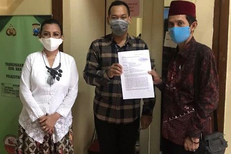 Warga Laporkan Dugaan Penyelewengan Bantuan BNPB ke Polrestabes Surabaya