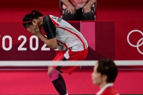 Raih Emas di Olimpiade Tokyo, Pasangan Ganda Putri Greysia Polii-Apriyani Rahayu Meluapkan Tangisan