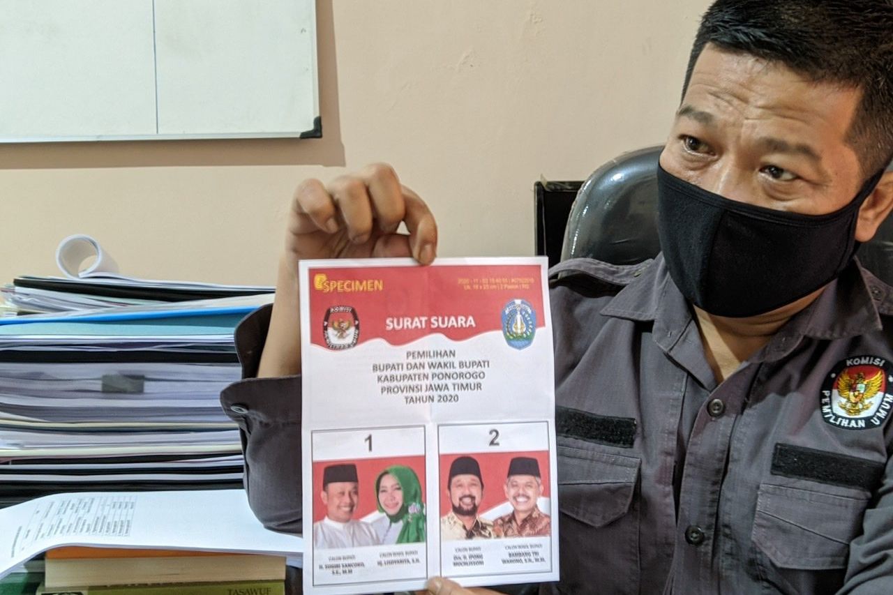 781 Ribu Surat Suara Pilkada Ponorogo Mulai Dicetak