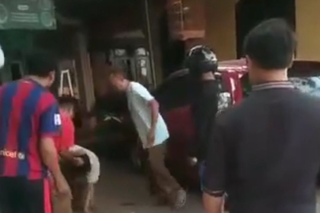 Warga Tangkap Pelaku Jambret Kalung Milik Nenek Warga Wonokoyo Kota Malang