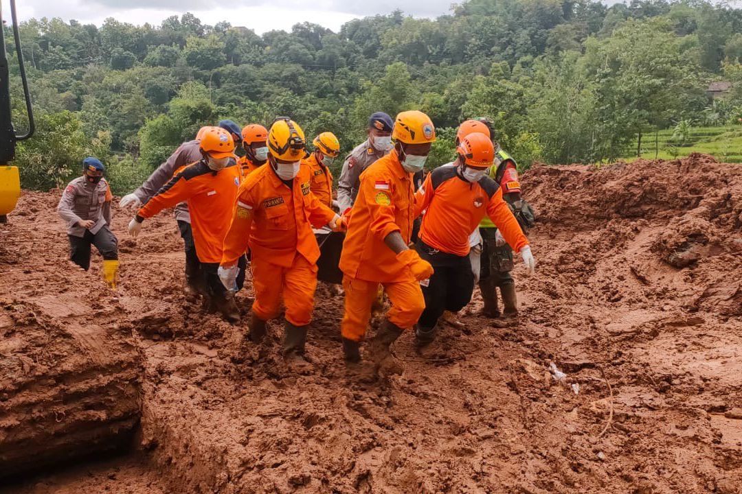 Seluruh Korban Longsor Nganjuk Telah Ditemukan