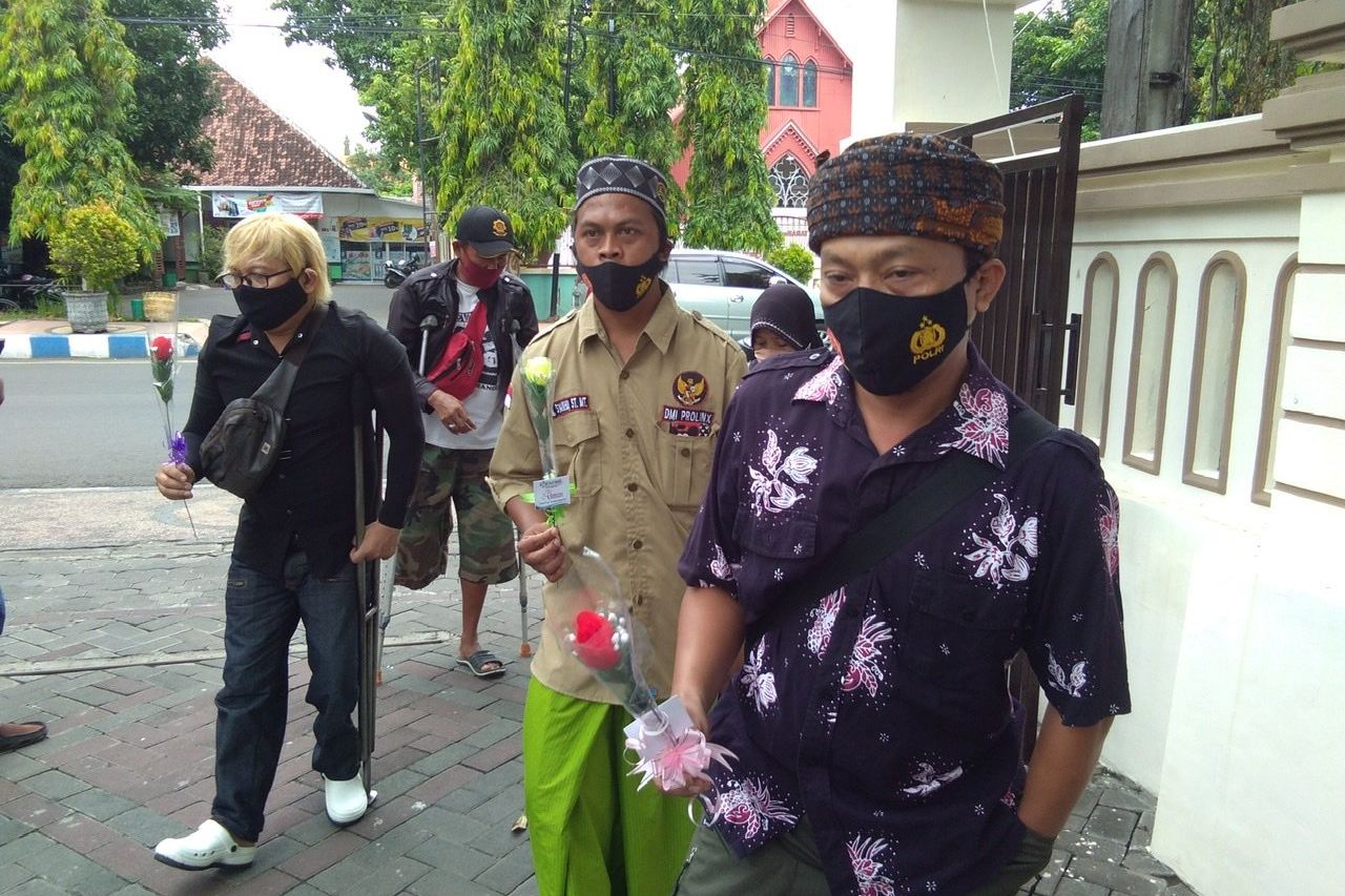 Penyandang Disabilitas Datangi DPRD Kota Probolinggo Minta Dibuatkan Perda