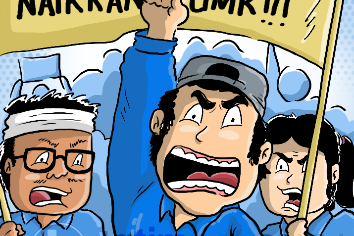 Tuntut UMK
