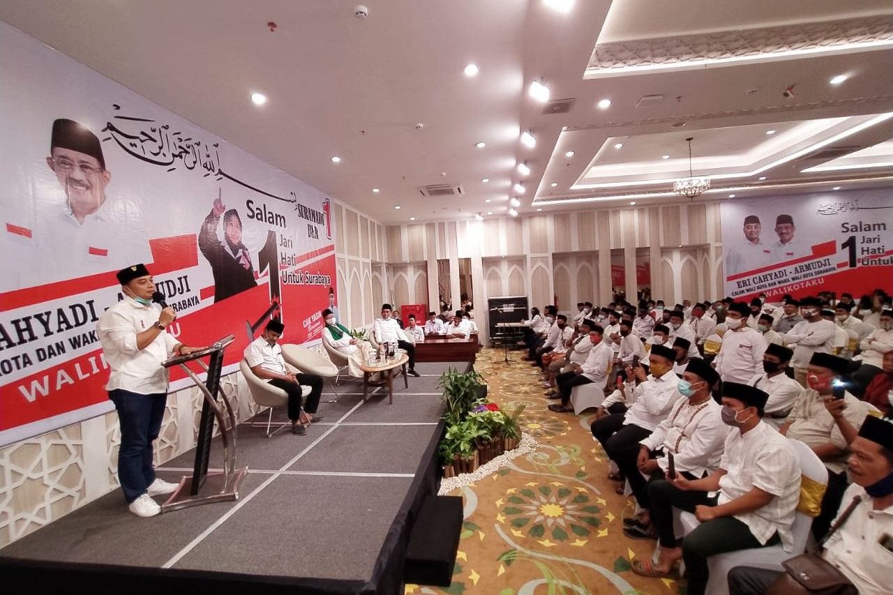 Suramadu Bersatu Siap Sumbang 150 Ribu Suara untuk Eri Cahyadi-Armuji