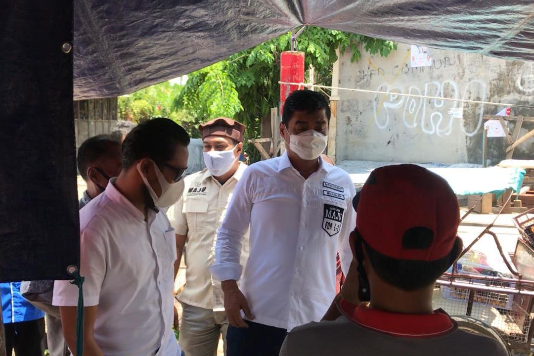 Dialog Dengan Pedagang, Mujiaman Prihatin Kondisi Pasar Sidotopo