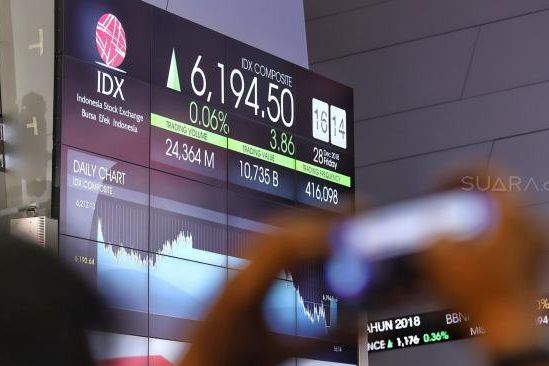 Pasar Modal Indonesia Selama Sepekan Menguat 1,15 Persen