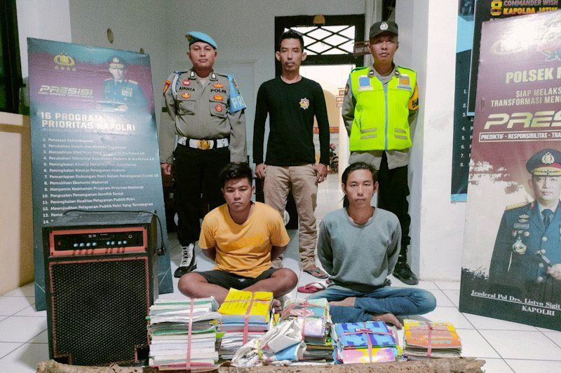 Bobol Sekolah TK, Dua Warga Probolinggo Diringkus