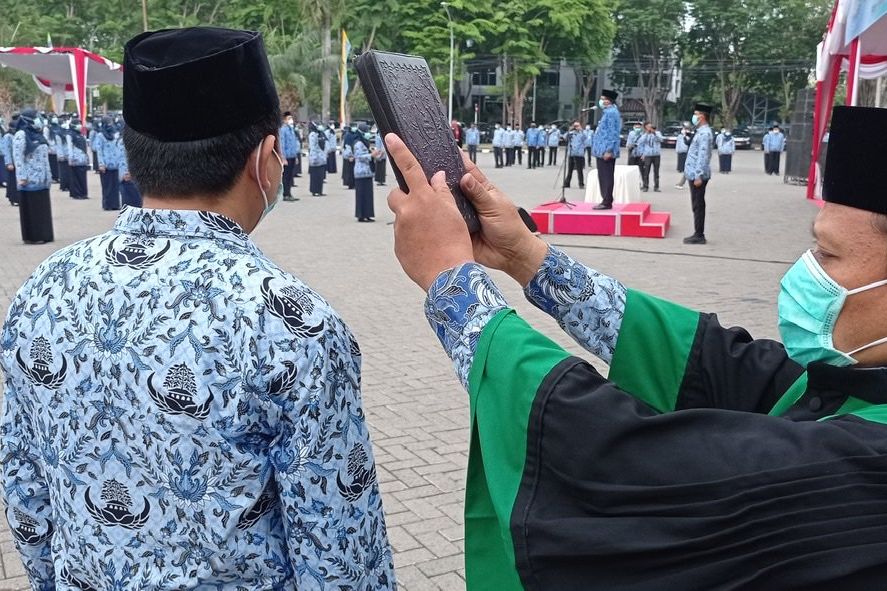Terlambat Datang, Lima PNS Gagal Diambil Sumpah dan SK-nya Ditangguhkan
