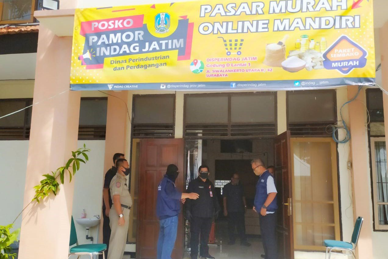 Cegah Covid-19, Pasar Modern Online Mandiri Khusus Layani Pesanan Daring dan Drive Thru