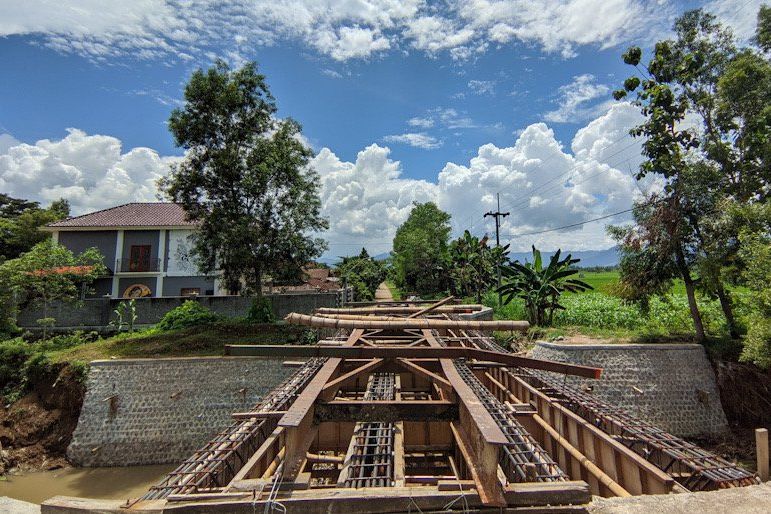 Serap Anggaran Rp 3,4 Miliar, Empat Pembangunan Jembatan di Ponorogo Mangkrak