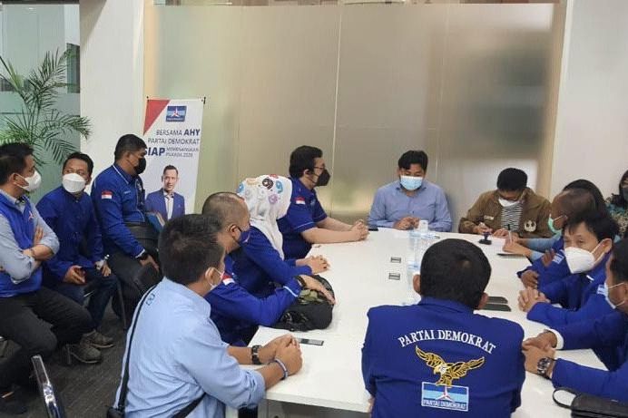 Bayu Airlangga Resmi Mendaftar Sebagai Kandidat Ketua DPD Partai Demokrat Jatim