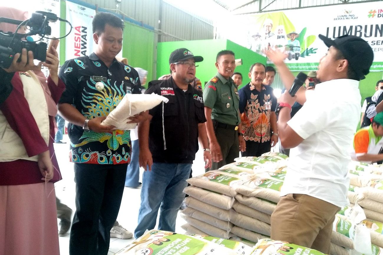 ACT Kenalkan Lumbung Beras Wakaf dan Humanitiy Truck