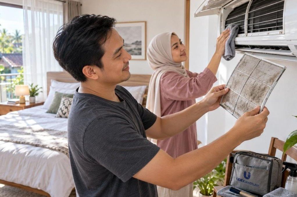 Filter AC Kotor Bisa Mengganggu Udara di Rumah