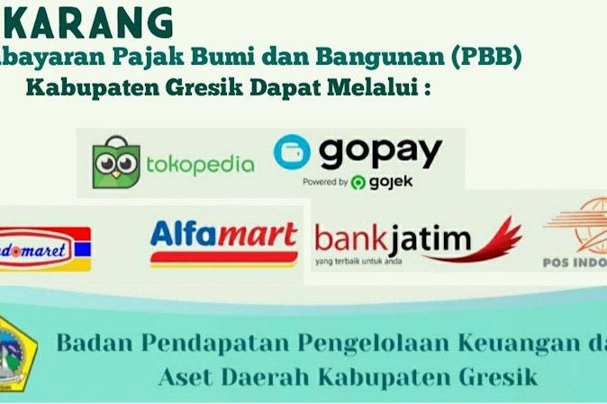Bayar PBB dan Pajak Daerah di Gresik Tanpa Harus Keluar Rumah