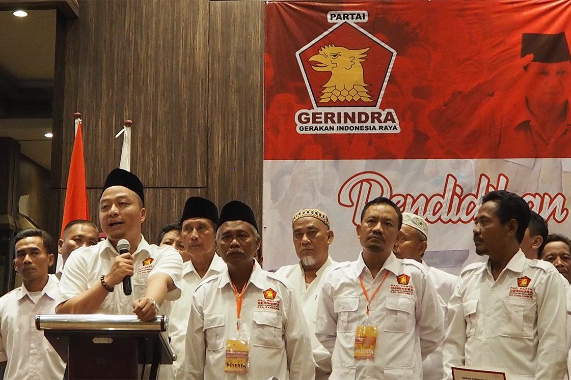 Didukung Kader di Pilkada Gresik Ketua Partai Gerindra Mengaku Berat