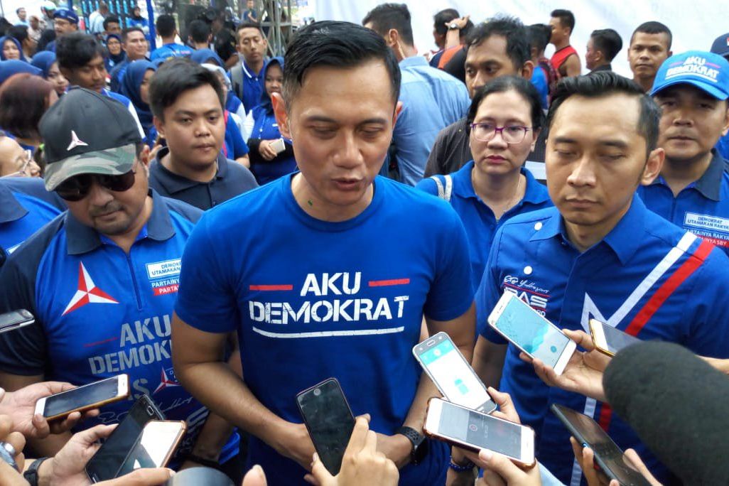 AHY Beber Strategi Kampanye di Ponorogo