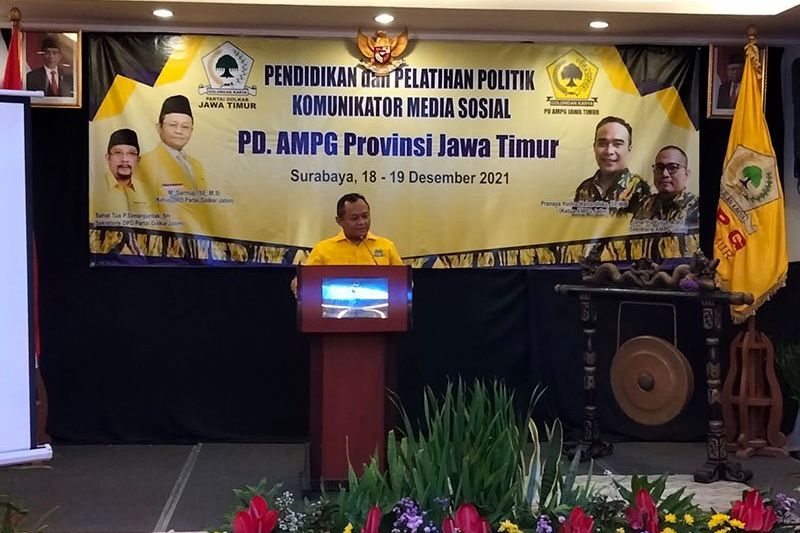 Golkar Jatim: AMPG Harus Mampu Bentengi Opini Menganggu Partai