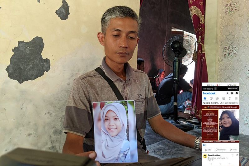 Gadis 13 Tahun asal Kemlagi Mojokerto Hilang Misterius, Orang Tua Cemas