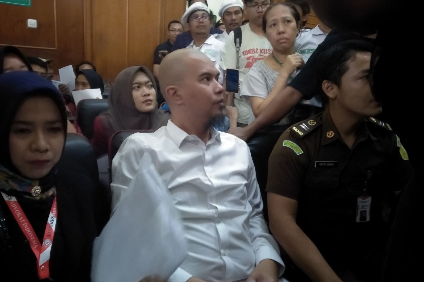Ahmad Dhani Tolak Surat Dakwaan dalam SIdang Kedua