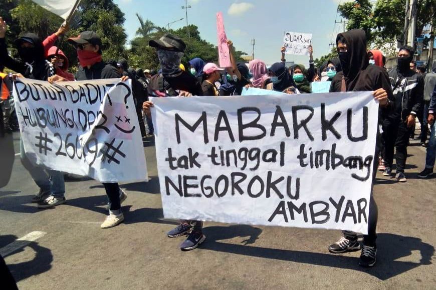 Mahasiswa di Surabaya Kembali Turun ke Jalan, Kamis Ini