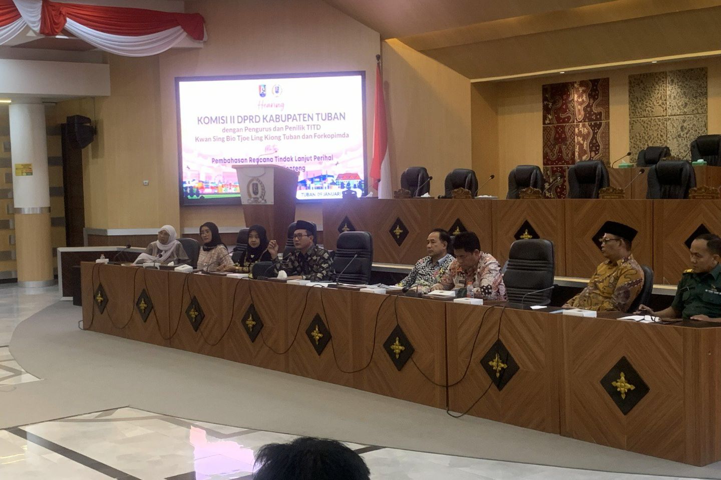 DPRD Tuban Gelar Hearing Lanjutan Sengketa Kepengurusan Klenteng Kwan Sing Bio