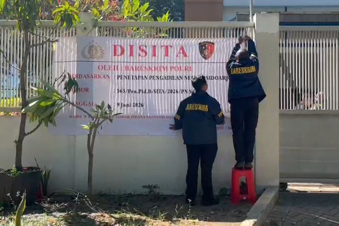 Bareskrim Polri Sita Aset Perusahaan Pemurnian Emas di Sidoarjo