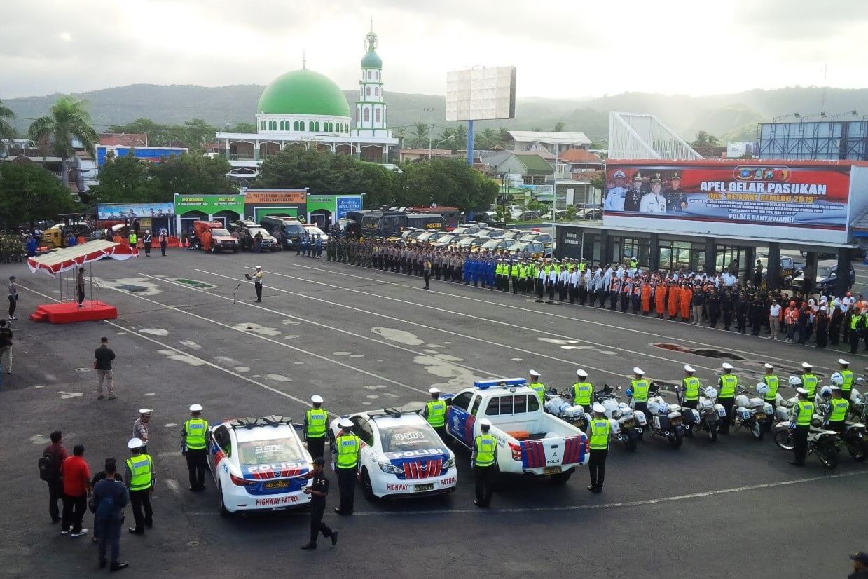 Hadapi Mudik Lebaran, Polres Banyuwangi Siapkan Pengamanan Angkutan Umum