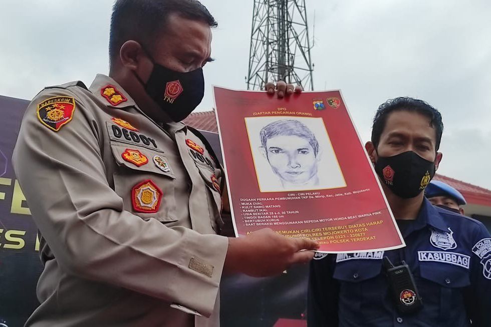 Ungkap Pembunuhan Terapis, Polisi Sebar Sketsa Pelaku