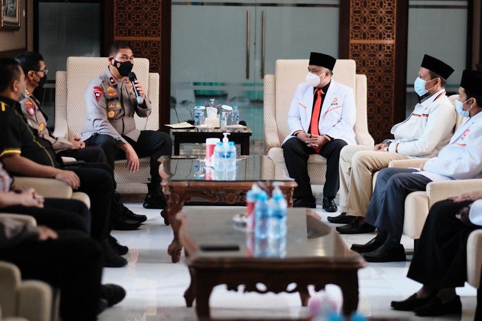 Kunjungi Polda, PKS Jatim Komitmen Tangkal Radikalisme