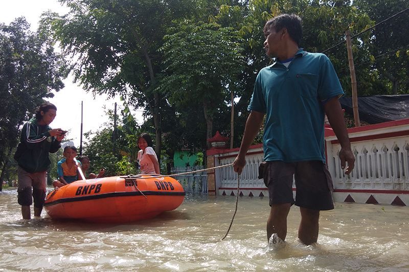 Banjir di Mojokerto Meluas, Warga di 2 Dusun Mengungsi