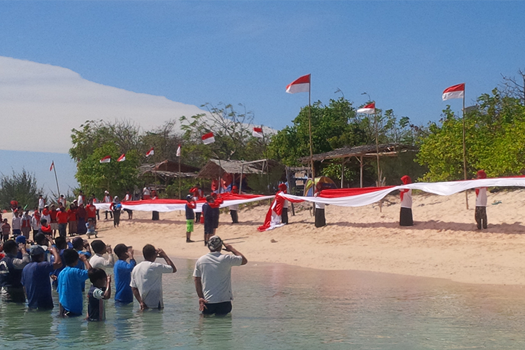 Viral, Video Peserta Kemah di Pulau Tabuhan Kaget Ledakan Bom Ikan 