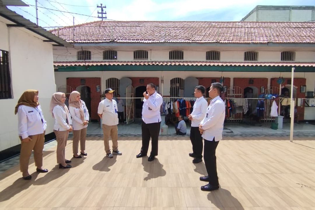 Kunjungi Lapas Mojokerto, BNN Tertarik Program Pembinaan Wabin