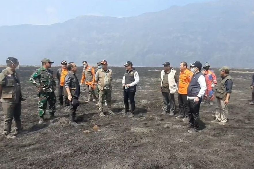 BNPB Targetkan Karhutla Bromo Padam Jumat
