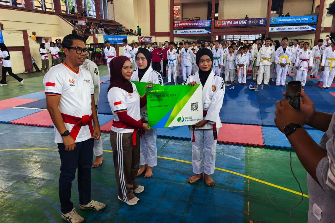 284 Atlet Ju-Jitsu Wali Kota Cup 2026 Terlindungi BPJS Ketenagakerjaan