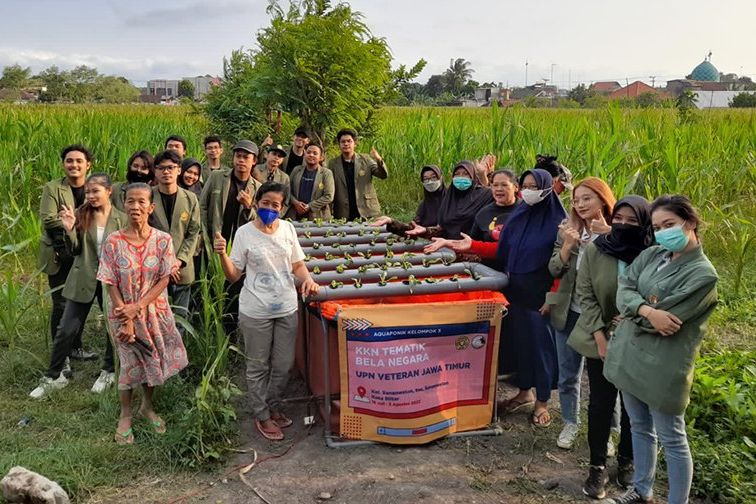 KKN Mahasiswa UPN Veteran Jatim di Blitar Bersama Kelompok Wanita Tani