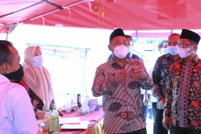 Tangani Sebaran Virus, Posko Covid-19 di Gresik Diperkuat dengan Pengisian Oksigen