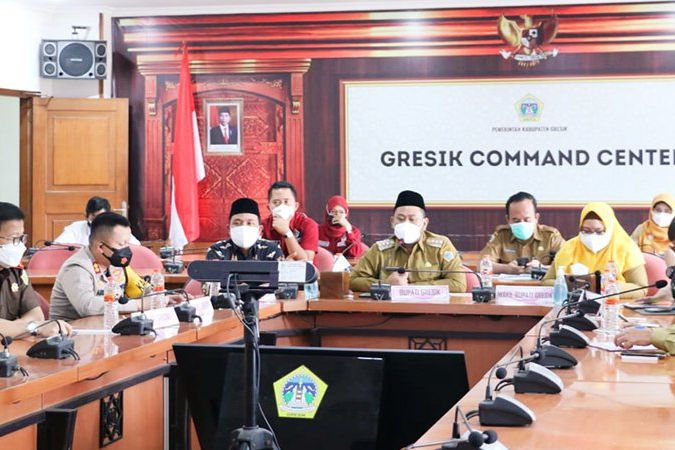 Bupati Gresik Intruksikan Kepala Desa Penanganan Covid-19 di PPKM Level 4 Gunakan Dana Desa