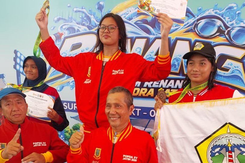 Baiq Aisyah Sumbang Emas Pertama Kota Mojokerto di POPDA Jatim