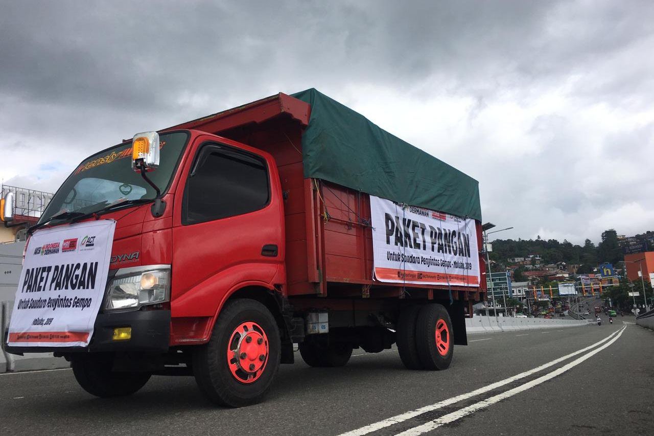 ACT Kirim Bantuan Logistik ke Daerah Terparah Akibat Gempa Maluku