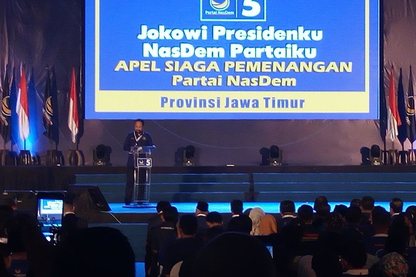 Menangkan Jokowi, Ketua Bapilu Nasdem Jatim Targetkan 70 Persen Suara