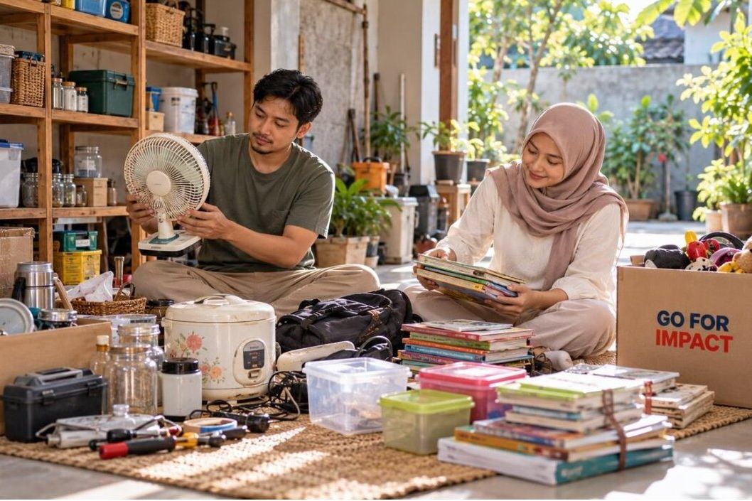 Gudang Rumah Penuh Barang yang Tak Pernah Dipakai